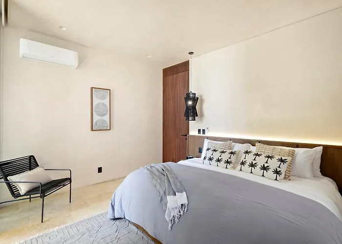 Beachfront 2br In Bahia Tankah, Tulum Apartment *
