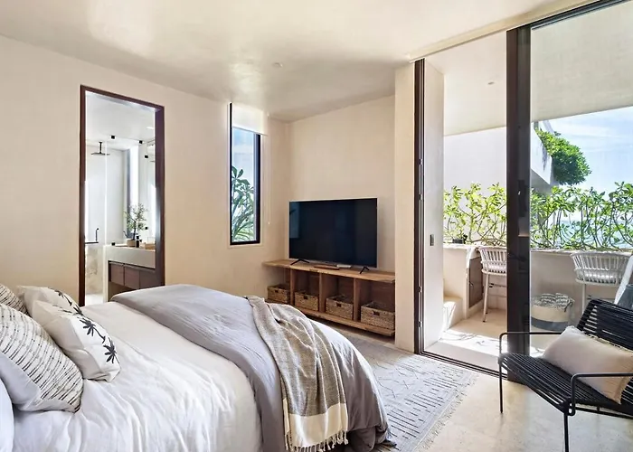 Beachfront 2br In Bahia Tankah, Tulum Apartment Tancah