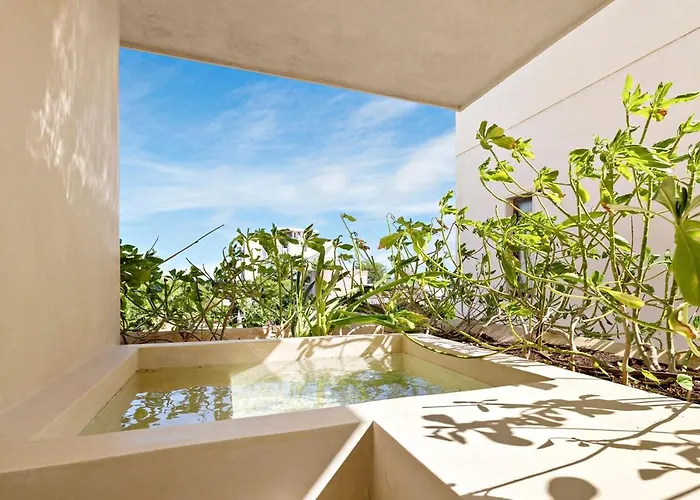 Beachfront 2br In Bahia Tankah, Tulum Apartment *