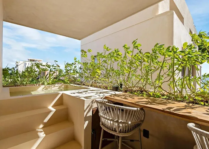 Beachfront 2br In Bahia Tankah, Tulum *