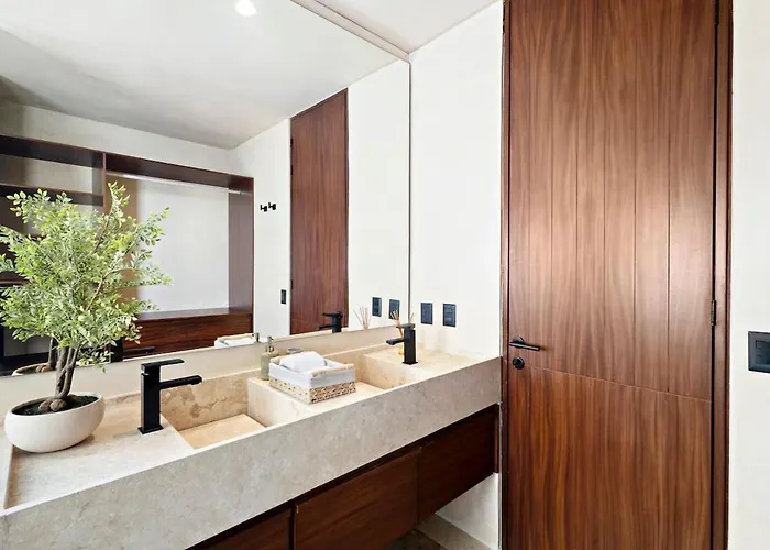 Apartment Beachfront 2br In Bahia Tankah, Tulum