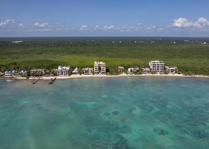 Apartment Beachfront 2br In Bahia Tankah, Tulum *