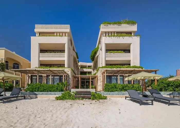 Apartment Beachfront 2br In Bahia Tankah, Tulum Tancah