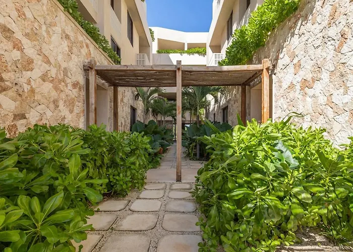Beachfront 2br In Bahia Tankah, Tulum Tancah